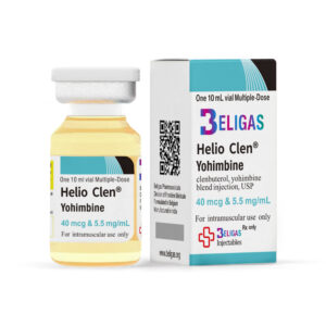 Helio Clen® Yohimbine <p class="fgs">Clenbuterol 40mcg, Yohimbine 5.5mg, 40mcg &amp; 5.5mg</p>