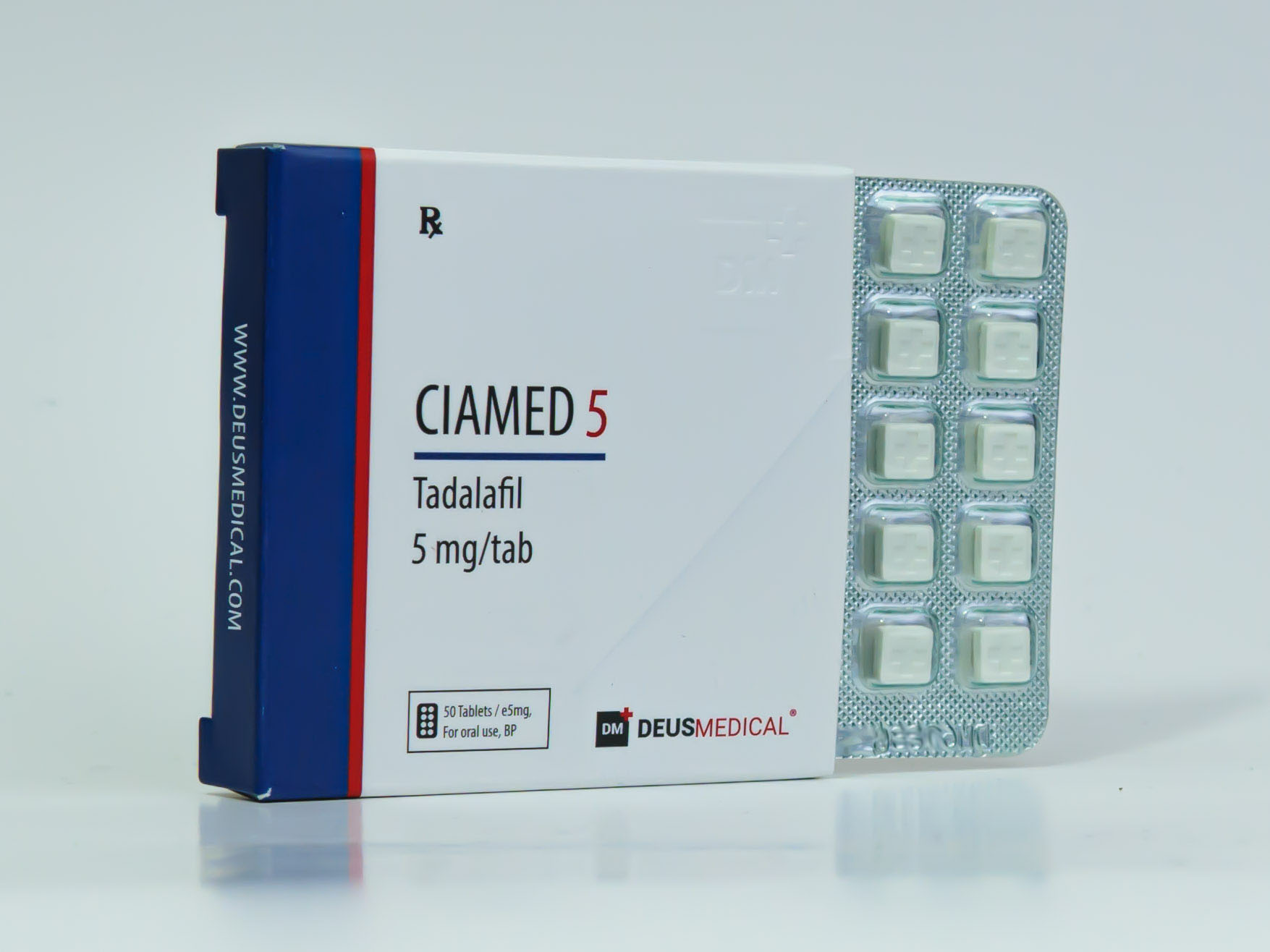 Ciamed 5mg - Tadalafil - Deus Medical - Image 2