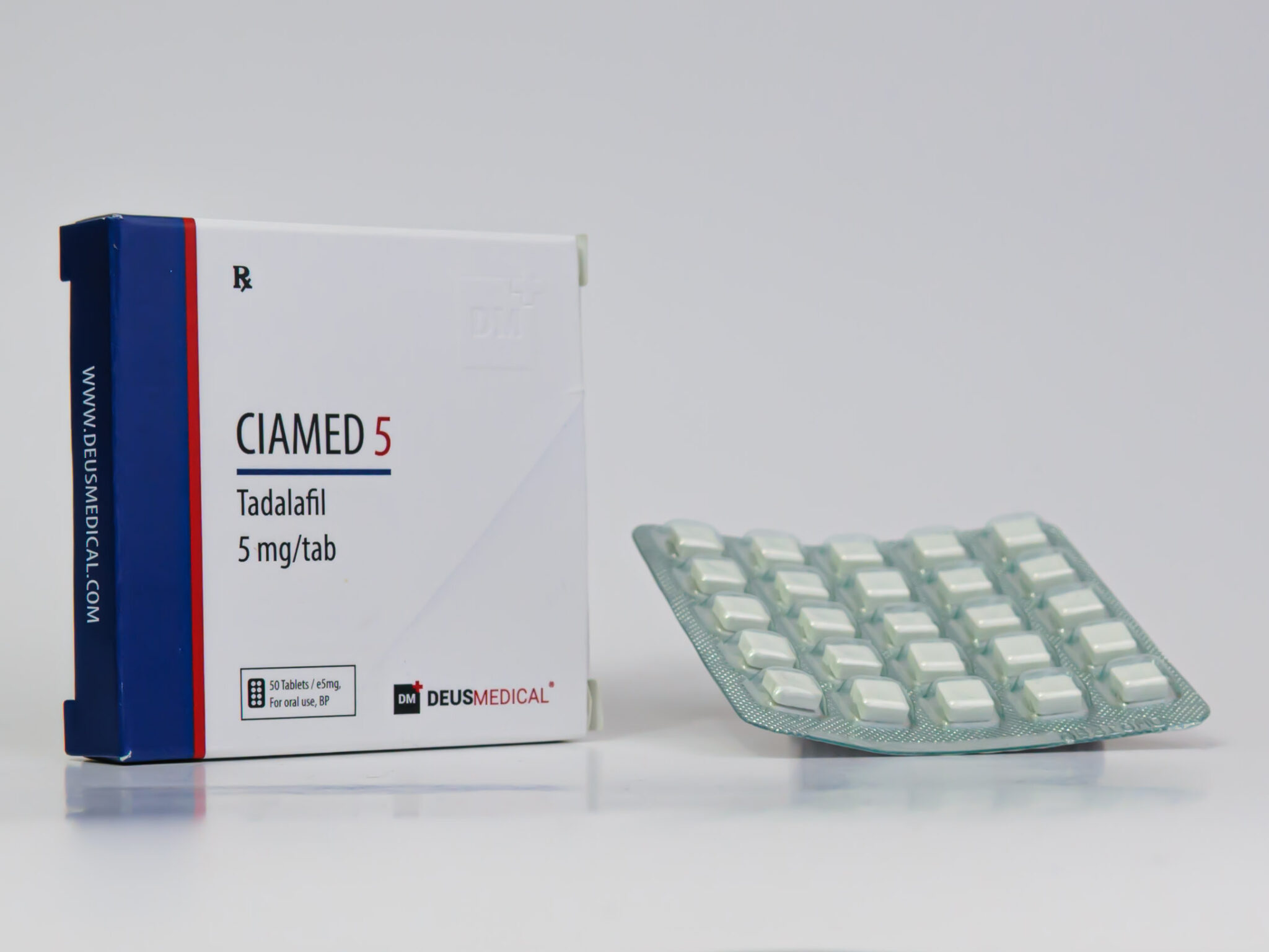 Ciamed 5mg - Tadalafil - Deus Medical - Image 3