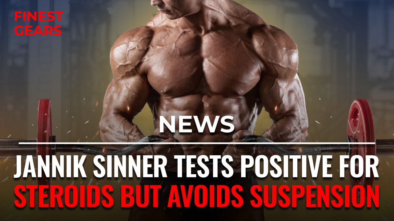 Jannik Sinner tests positive for steroids