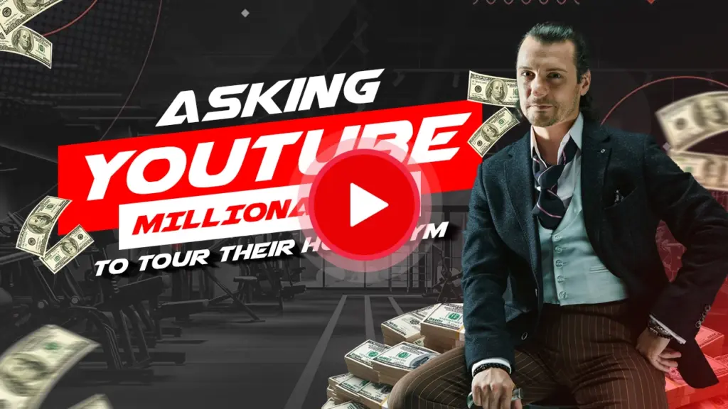 Asking YouTube MILLIONAIRES to Tour Their Home Gym